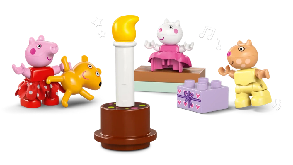 Конструктор LEGO Duplo 10433 Peppa Pig Домик для празднования дня рождения