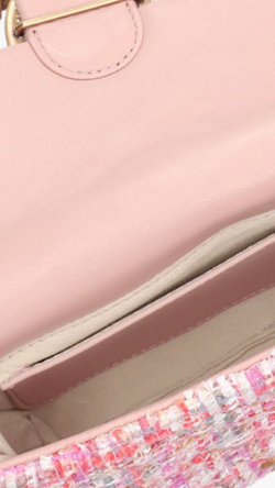 LADY LOVE BAG PUFF MAXI QUILT TWEED - pink