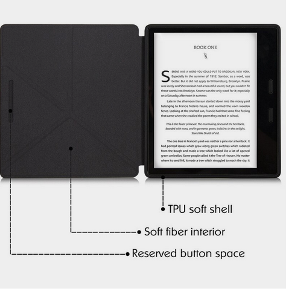 Обложка Трансформер для Kindle Oasis Коричневая