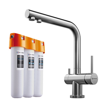 Купить Комплект смеситель+фильтр Nagano-BN + Pure drop Lite