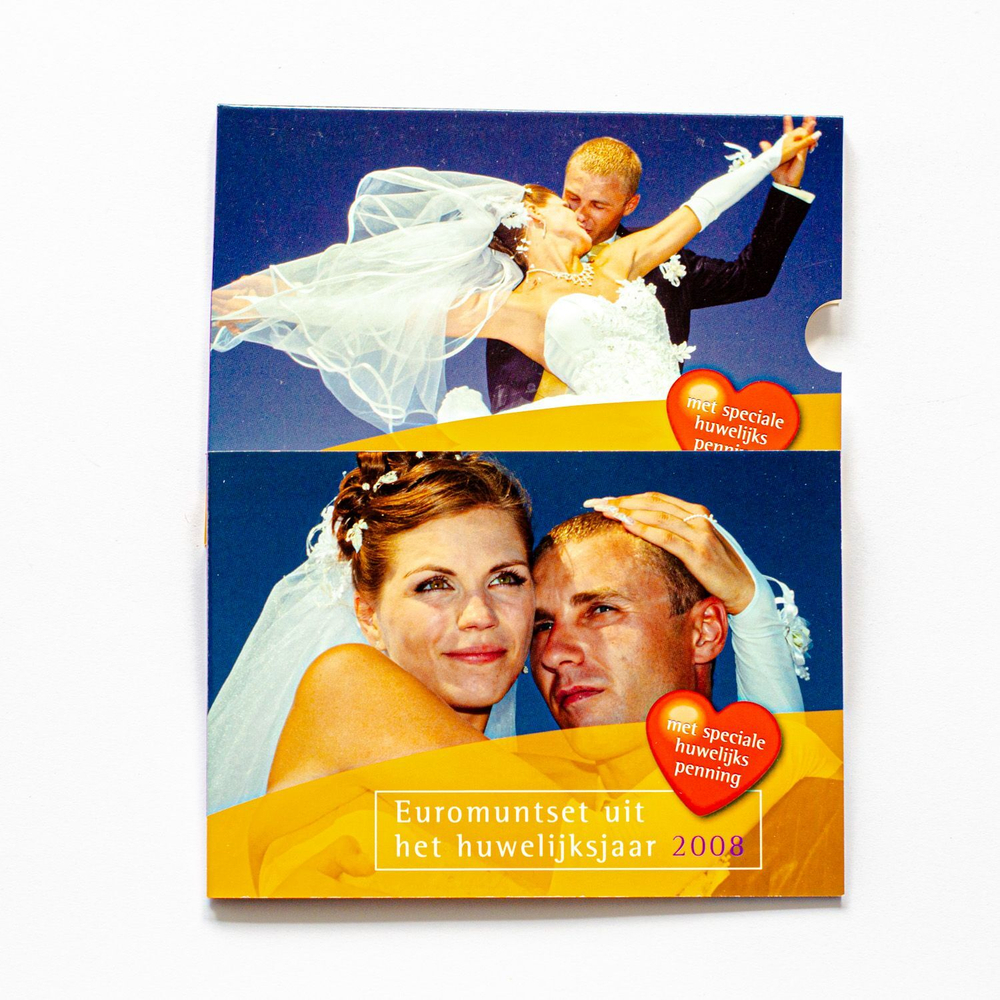 Netherlands 2008 Wedding Coin Set