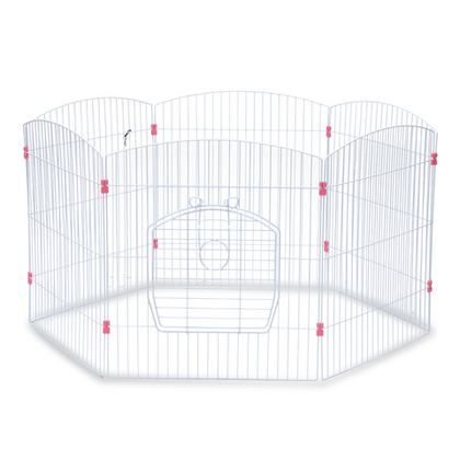 KREDO Вольер для щенков 6 секций 55*63 см (065), белый