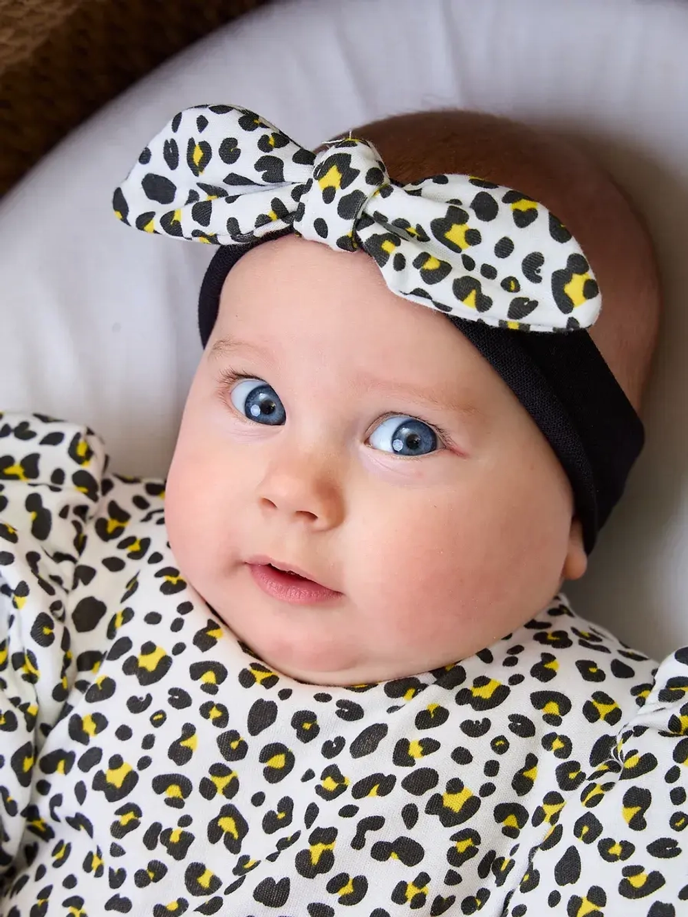 Платье-боди детское леопардовое