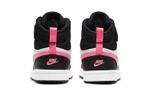 Middle-aged children Nike Court Borough Mid 2 mid-top sneakers black powder