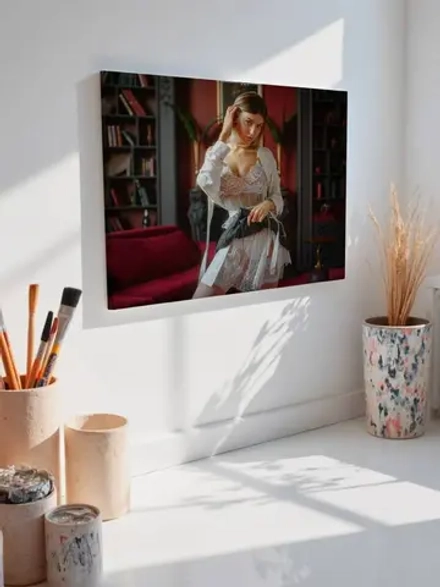 Картина на стену 40 X 50 Девушка