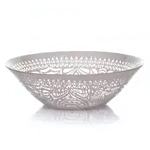 Салатник стеклянный 16см «Бохо» розовый 10533SLBD43