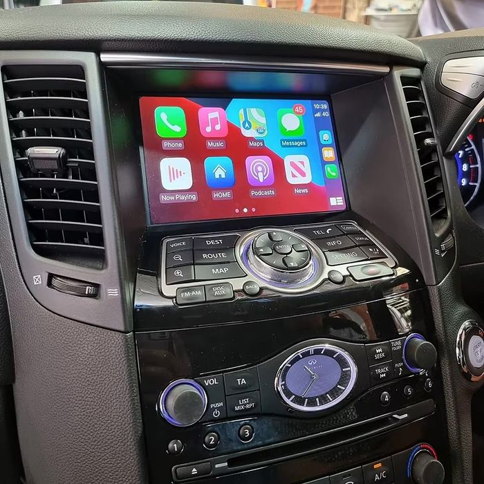 Мультимедиа блок с навигацией для Infiniti QX70, FX30d, FX37, FX50 2010-2016 - RDL-NIS-08IT на Android 12, Быстрая, Carplay, 4G SIM-слот