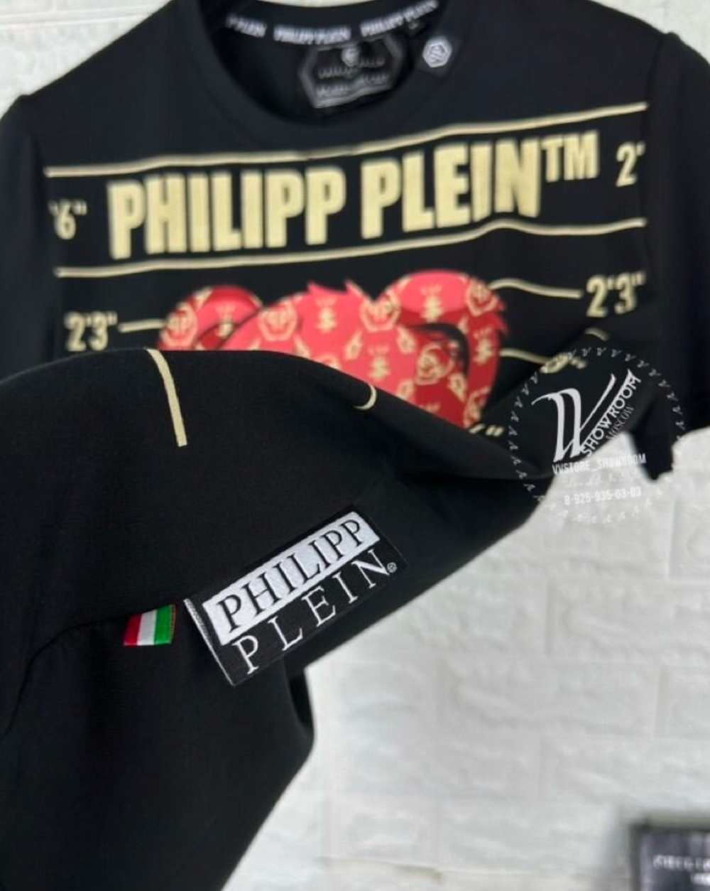 Футболка Philipp Plein Teddy Prisoner