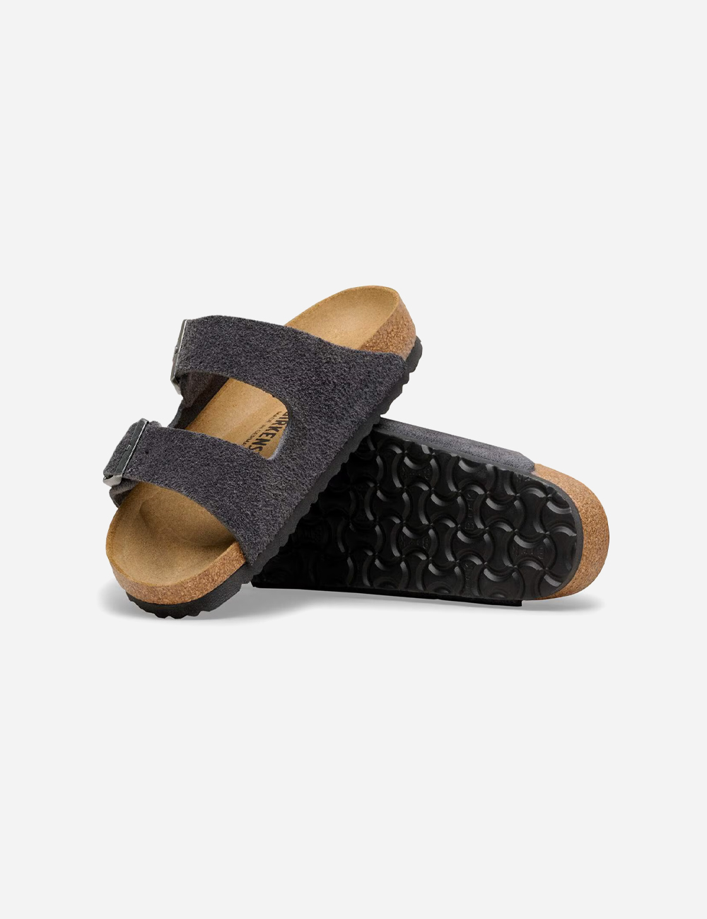 Birkenstock Arizona Suede "Charcoal"