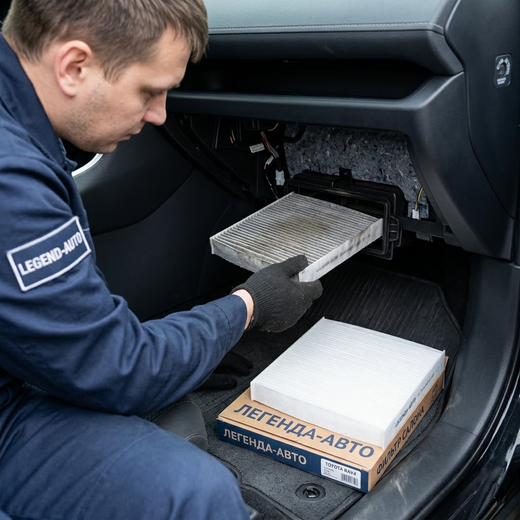 Фильтр салона замена