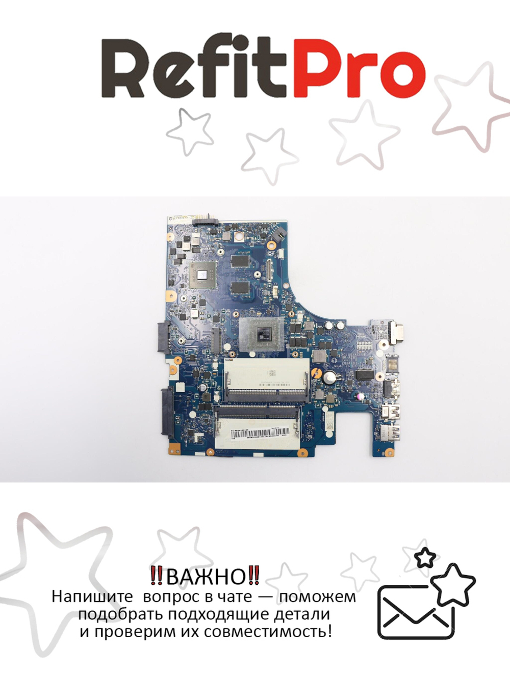 Материнская плата для ноутбука Lenovo G40-45 NOK EXO2G A8-6410 1000 (5B20H55120), оригинал