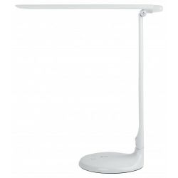 Настольный светильник ЭРА NLED-482-10W-W светодиодный с ночником белый
