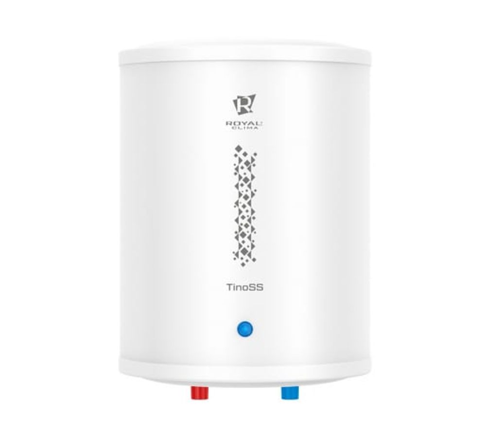 Водонагреватель Royal Clima TINOSS RWH-TS15-RSU,15 л, нержавеющая сталь,1.5 кВт,75 °C,27x46.5х27, шт