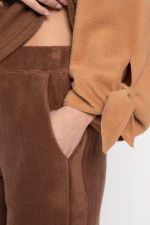 Костюм флисовый Уютный дуэт (шоколадный) К14966-10М LT Collection