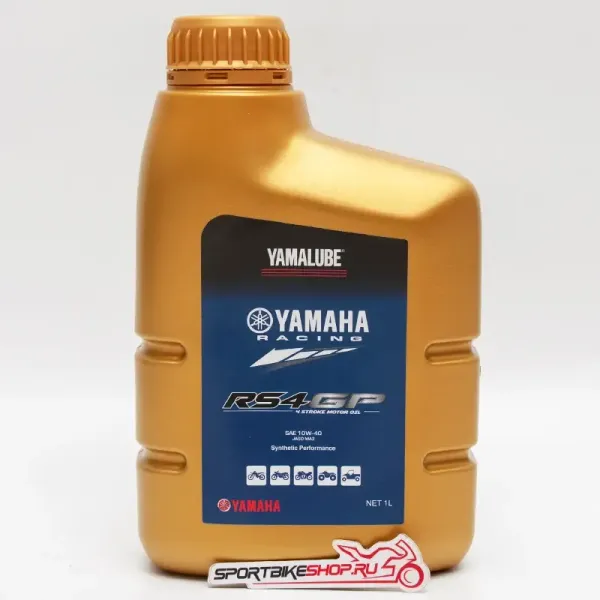 Масло Yamalube RS4GP 10W-40 синтетическое 1 литр