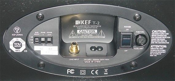 KEF T2 White