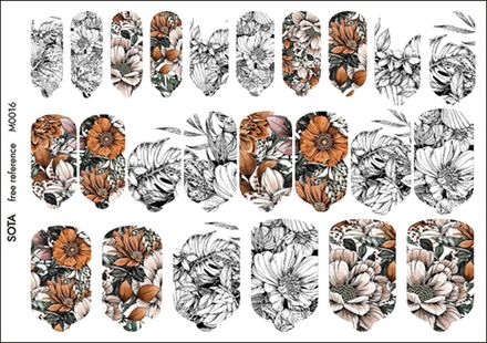 Sota Пленки для дизайна ногтей, маникюра М0016