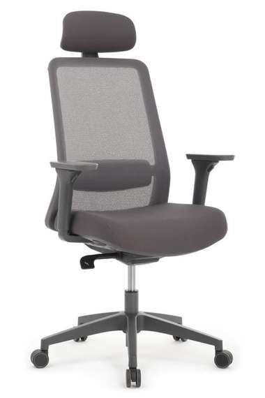 Кресло Work W-218C GREY Серый