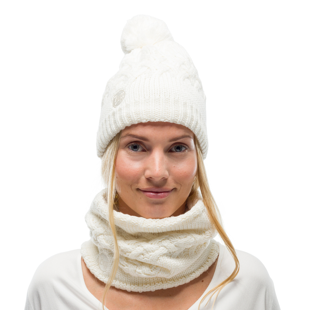 Шарф Buff Knitted & Fleece Neckwarmer Airon Cru (US:One size)