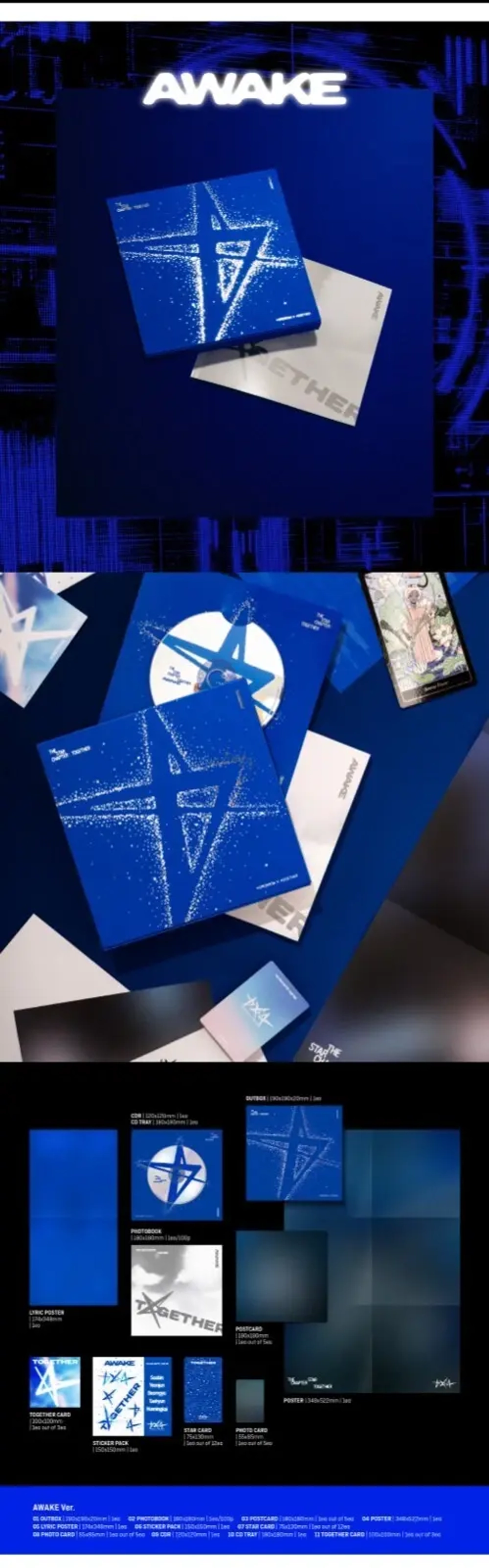 Альбом TXT - The Star Chapter : Together (Etched ver.)