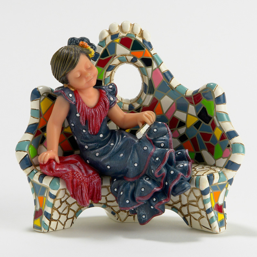 Статуэтка Nadal Отдыхая на скамейке 784408