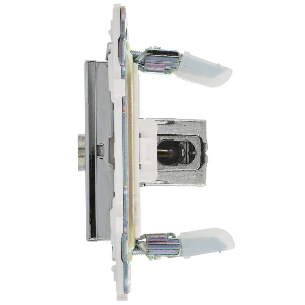 SKANDY Розетка TV оконечная SK-A12N металл никель IEK