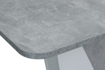 Ст 80.041 Стол обеденный "RICKY", корпус Бетон, Белый