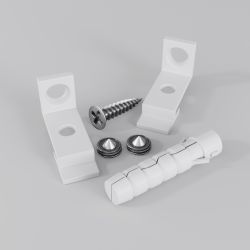 Комплект креплений для радиусного профиля с боковым свечением 2шт. Maytoni ALM-3535R-1MT