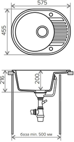 Мойка TOLERO R-122 сафари №102