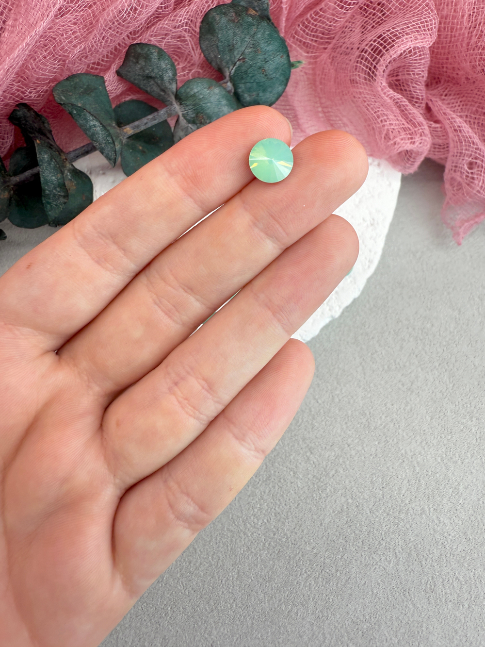 Риволь Rivoli 8 мм, Pacific opal