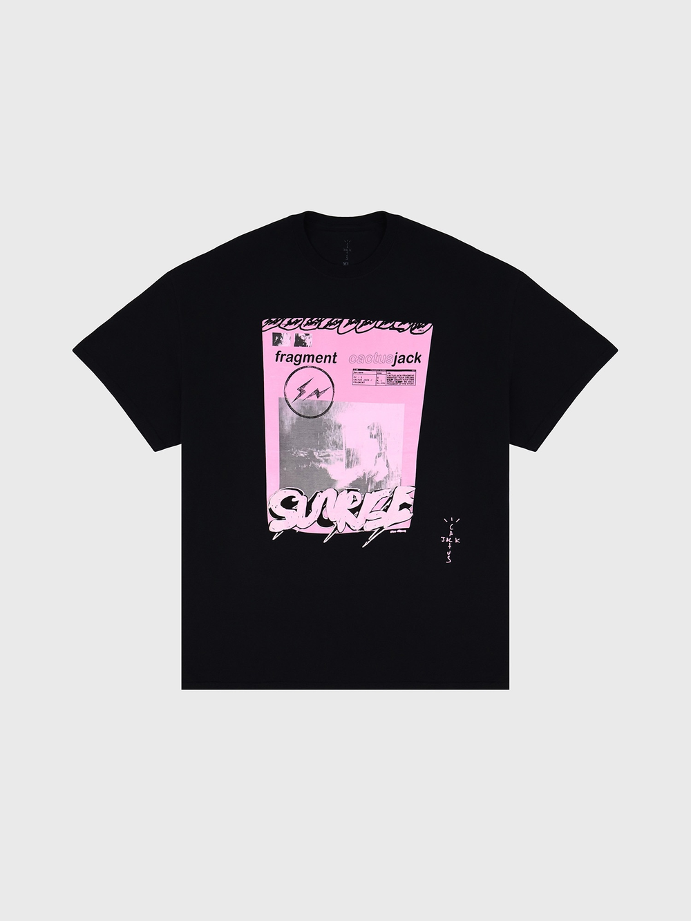 Футболка Travis Scott Cactus Jack For Fragment Sunrise Tee