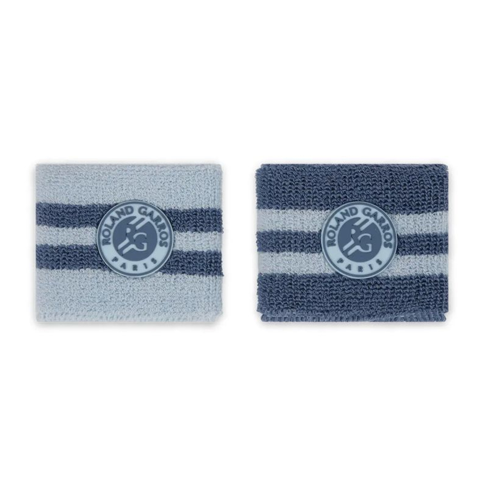 Теннисные напульсники Roland Garros Sporty Chic 2P - blue