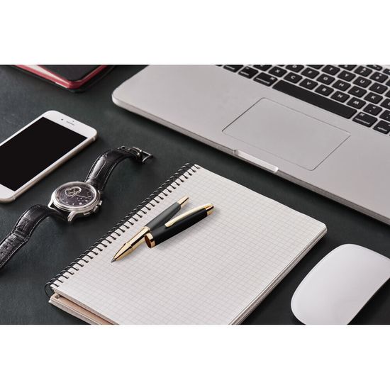 EZEKIEL ROLLER. Ручка из металла (Черный)