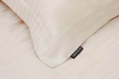 Моне (крем) КПБ страйп сатин Евро 2н