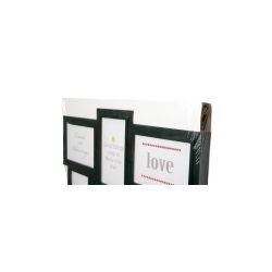 Innova PI03447 фоторамка 21 фото 10*15 Maggiore XV черная, пластик | Innova