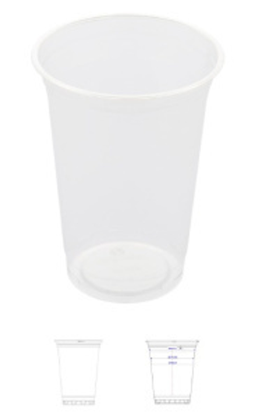 Стакан 400мл. (Упакс Юнити) Супер Эконом прозрачный, 1000шт/кор