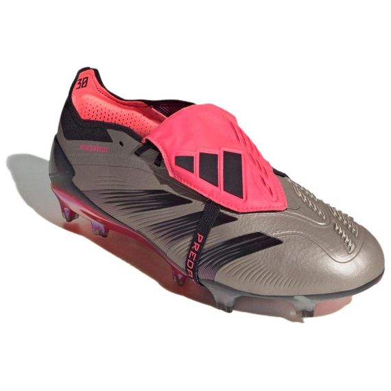 Элитные бутсы Adidas PREDATOR Низкие Серые кроссовки