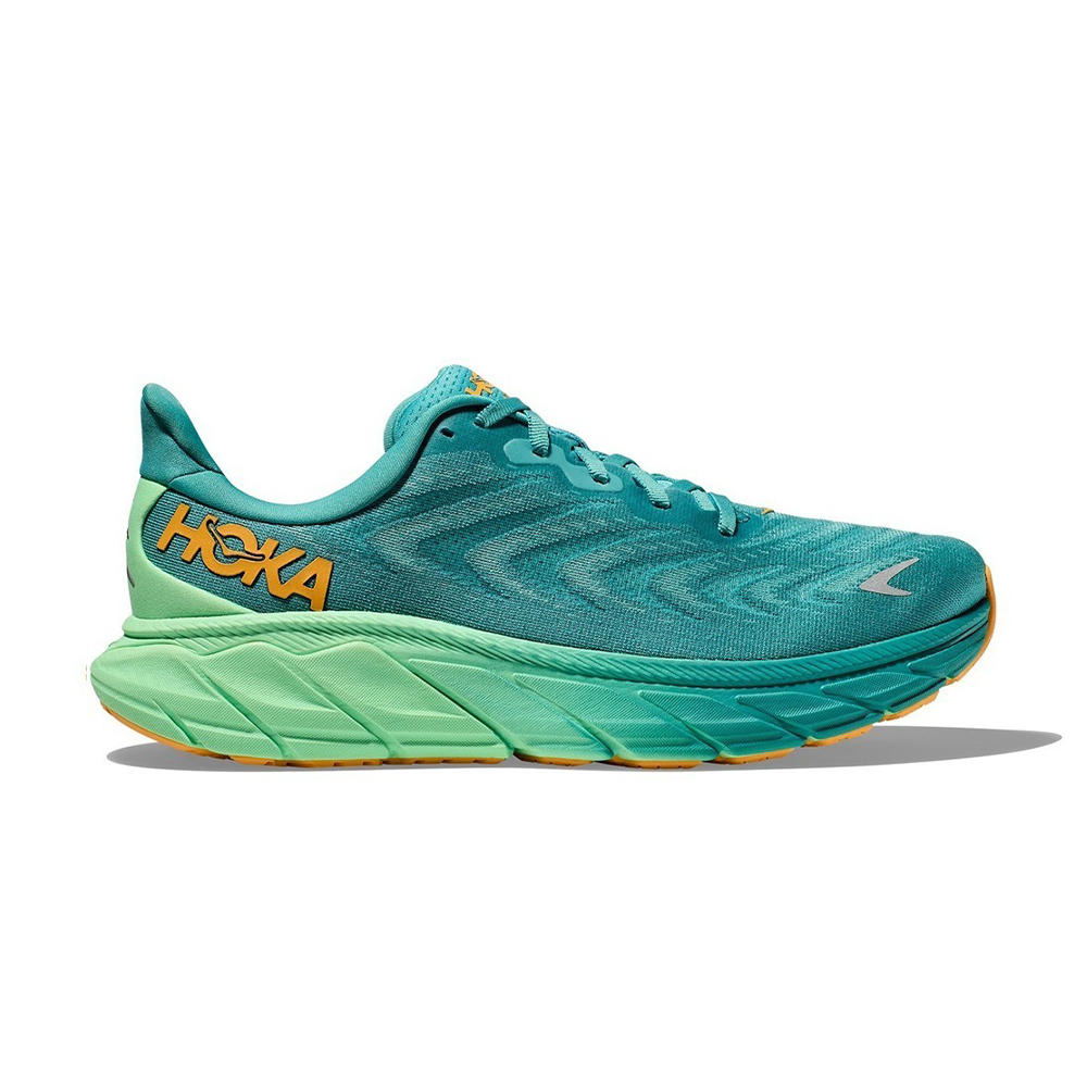 Кроссовки мужские HOKA M ARAHI 6 Ocean Mist / Lime Glow