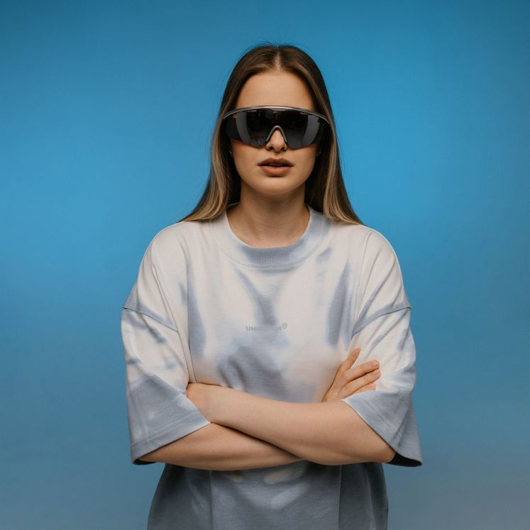 Футболка UNIFORM Thermo Minilogo, светло-синий/белый