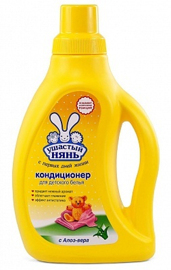 Кондиционер для белья "Ушастый нянь" с Алое-вера 750 мл