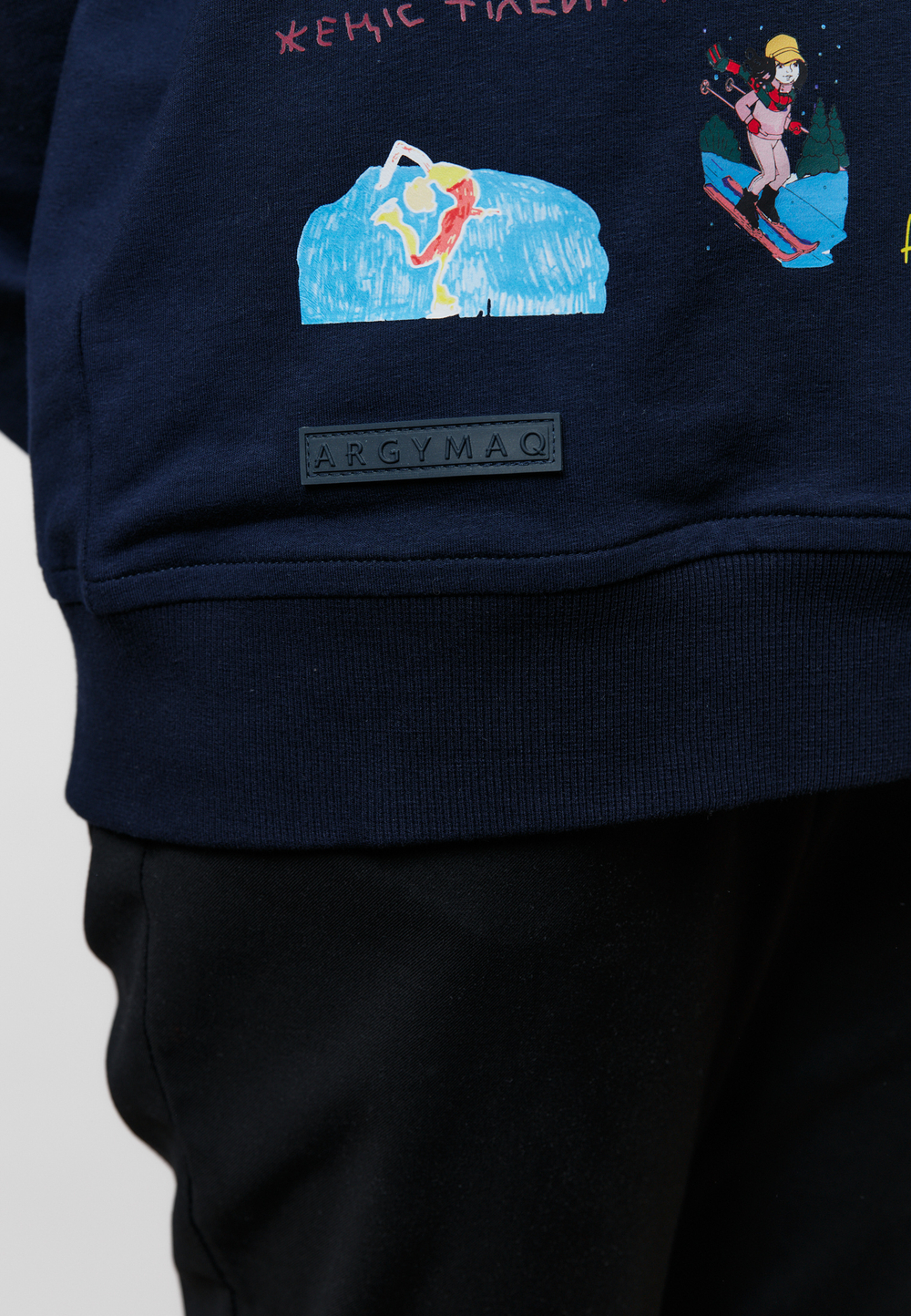 Свитшот OLYMPIC CHILD DARK BLUE