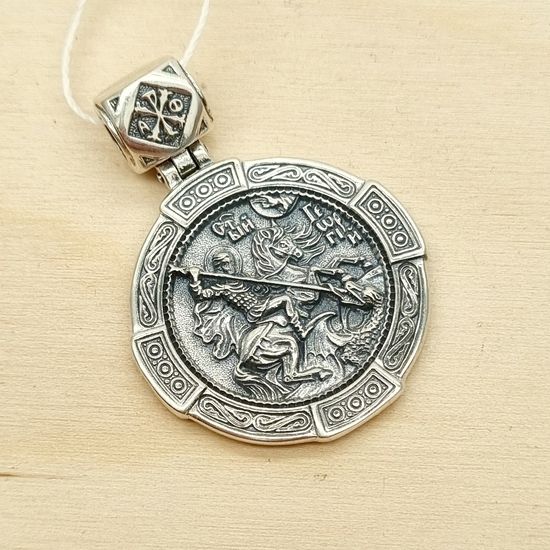 Нательная икона Георгий Победоносец