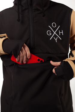 Анорак Goodhoody Windsander (черный,песочный)