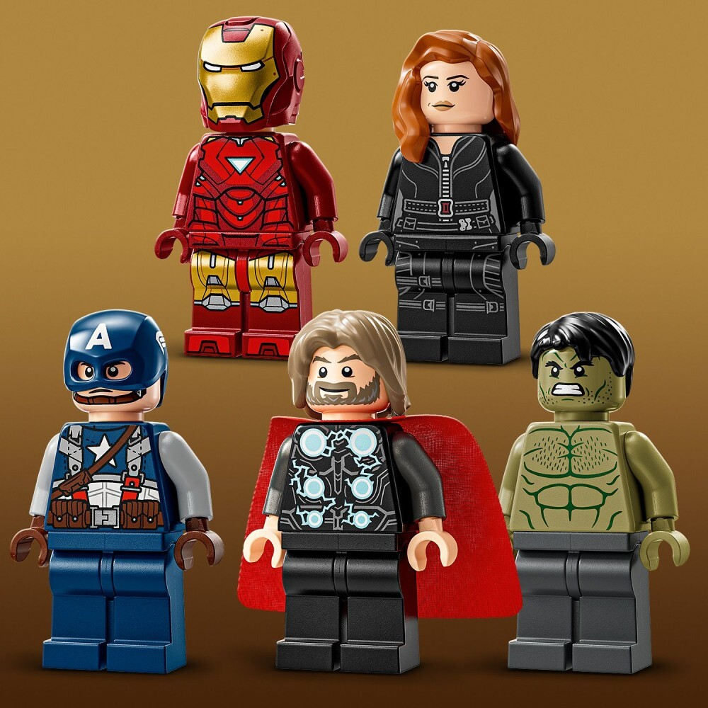 LEGO Marvel Super Heroes / логотип MARVEL с минифигурками/ 76313