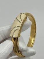 Брслет с кремовой эмалью Trifari