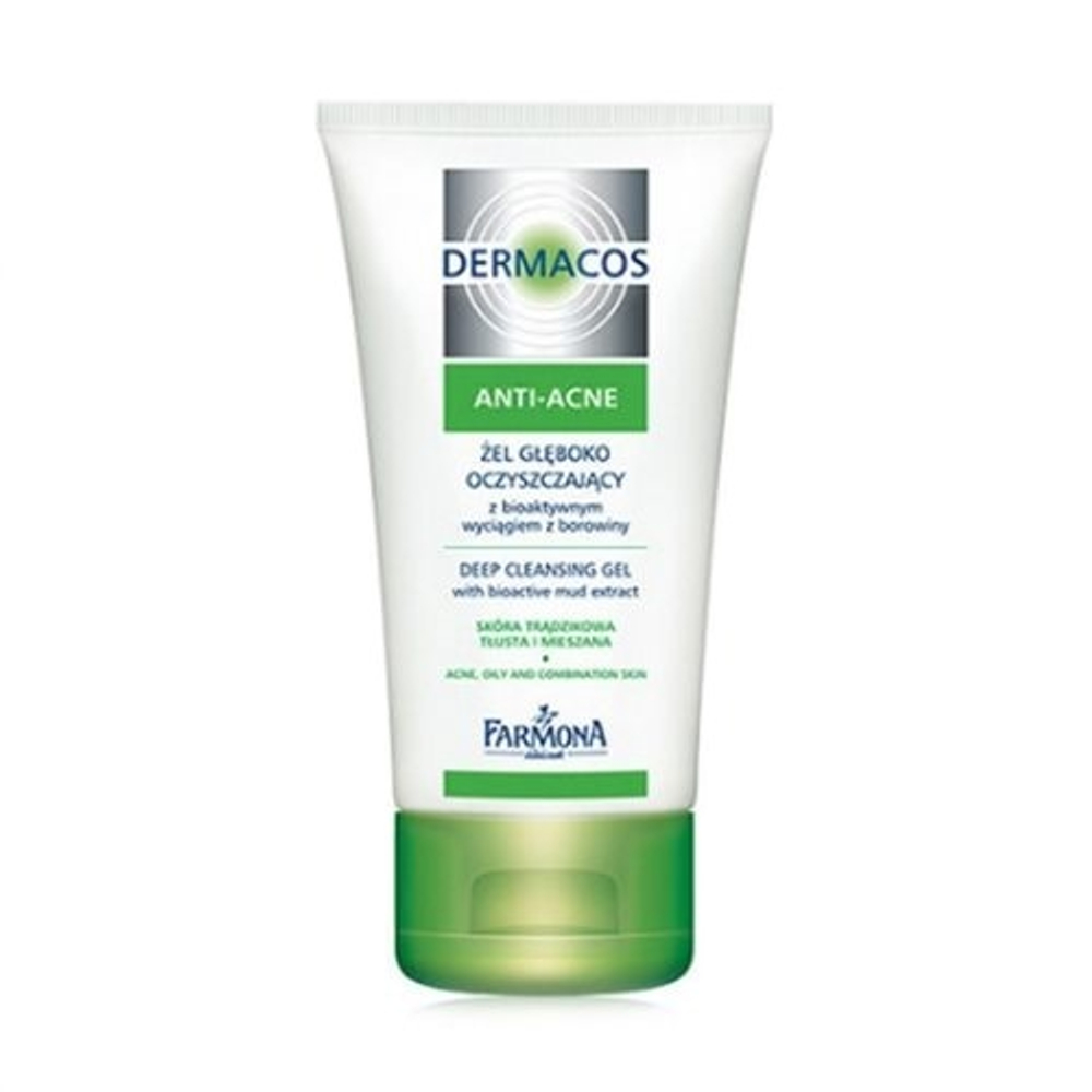 Гель для умывания глубоко очищающий Farmona Dermacos Anti-Acne 150мл
