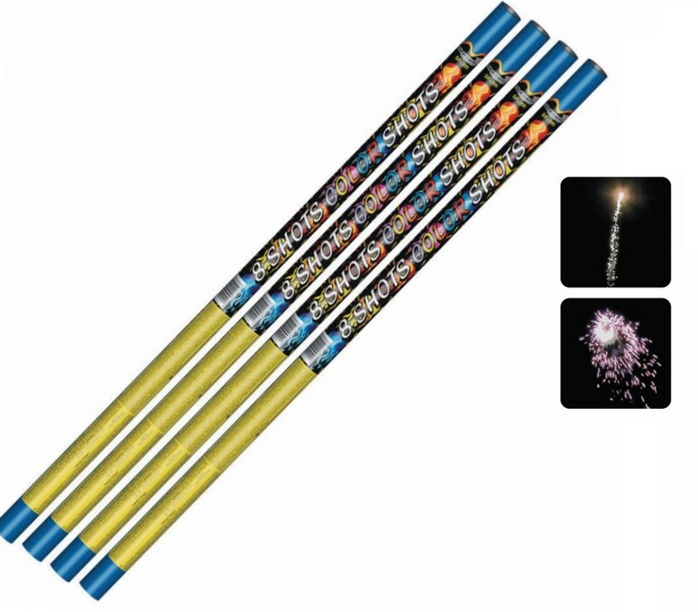 Римская свеча "Color shots" SF-395 8 залпов *0.65"