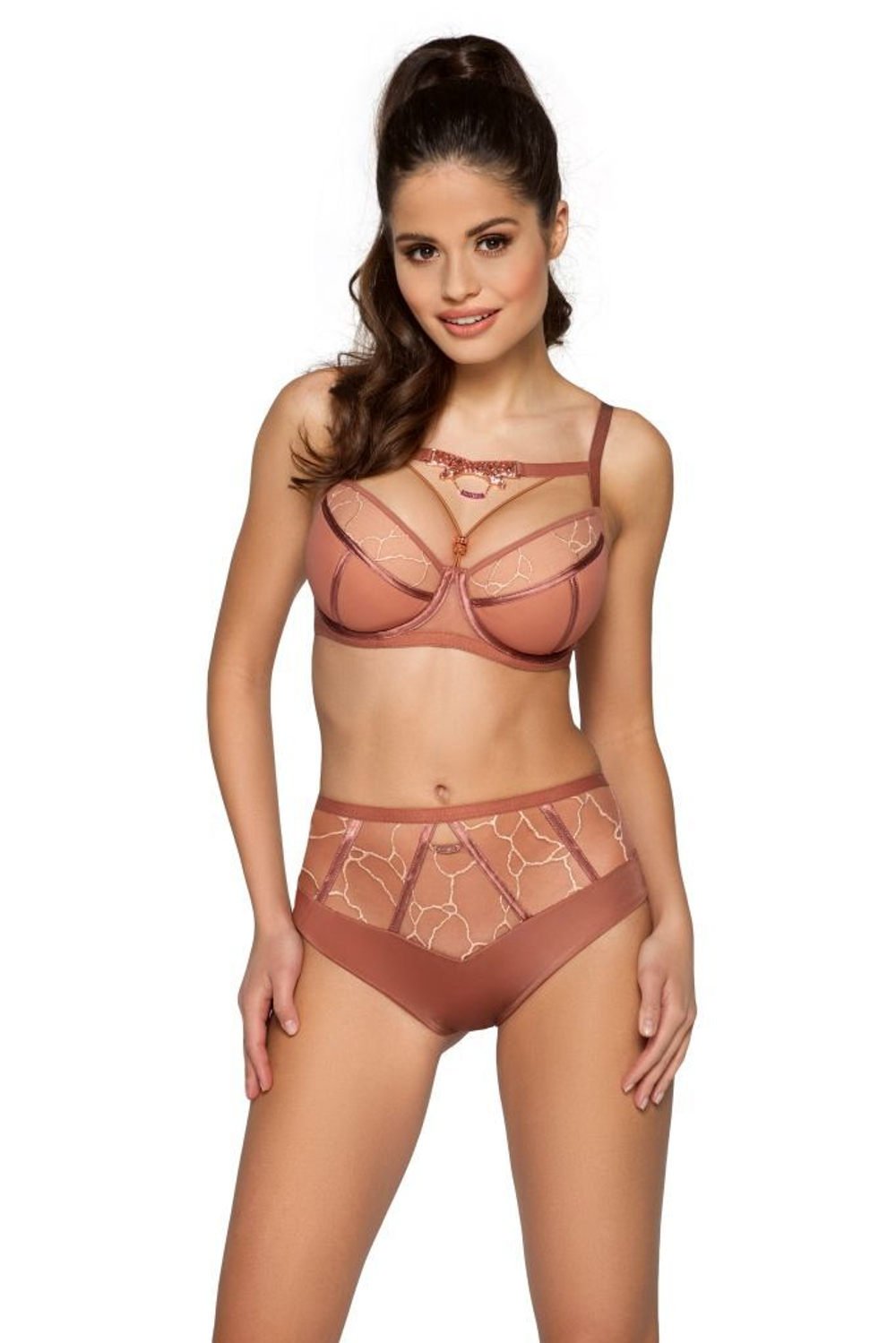 Savane №01 U push-up бюст (пудра, 60F) BAD SIZES!!!