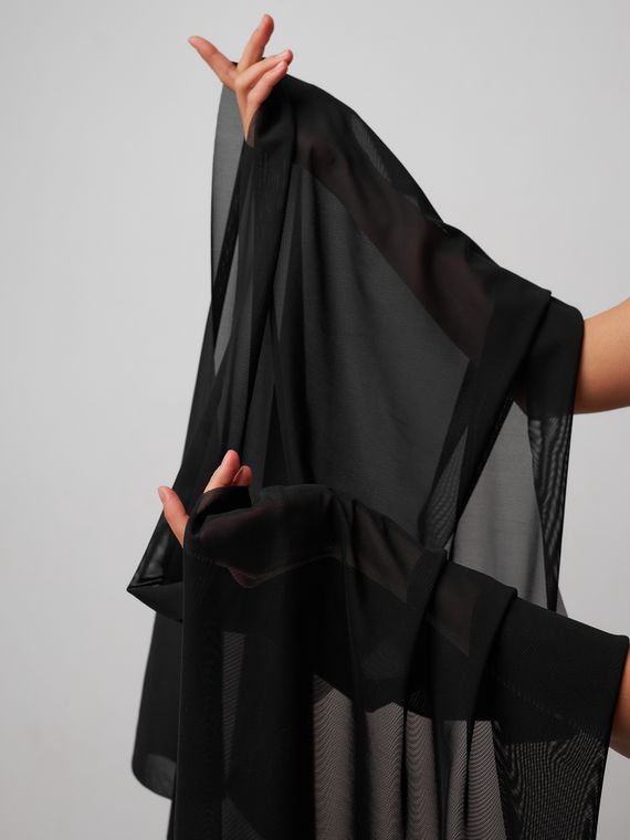 Сетка эластичная Lauma, арт.296, черный 170