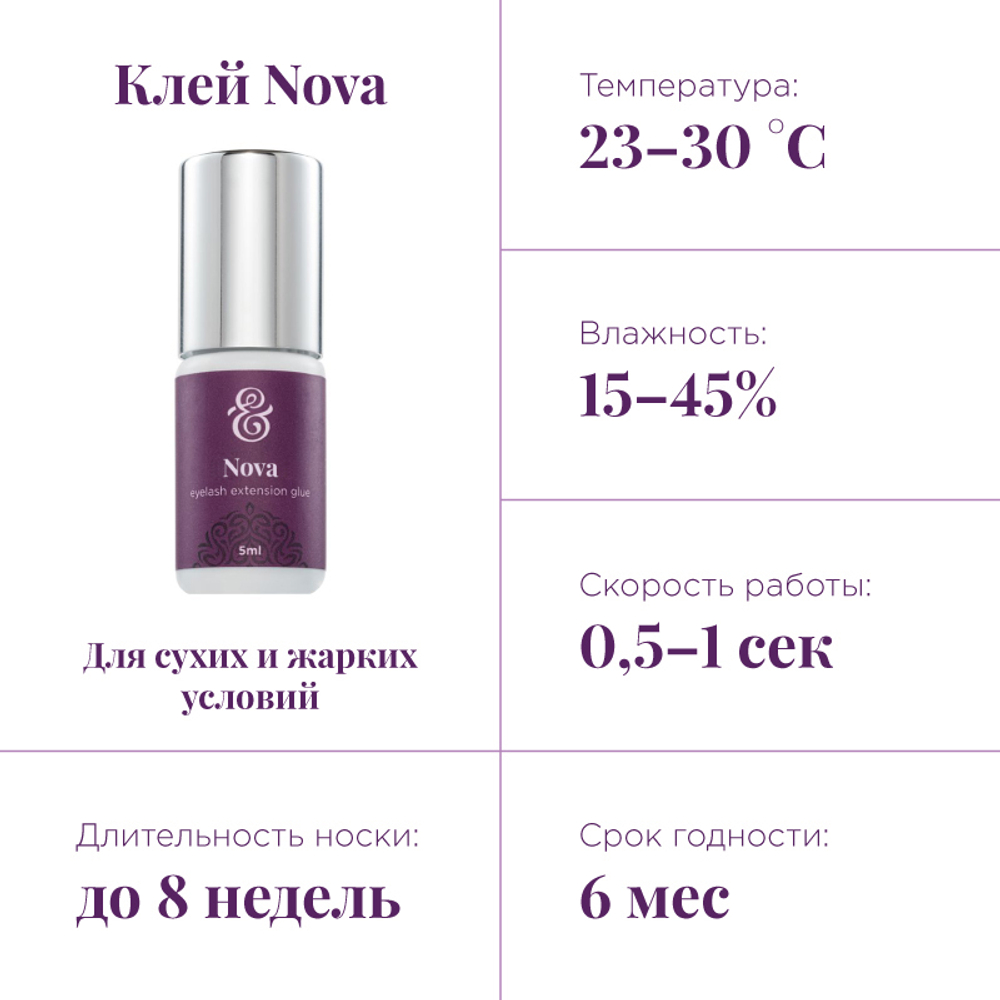 Клей Nova 5мл